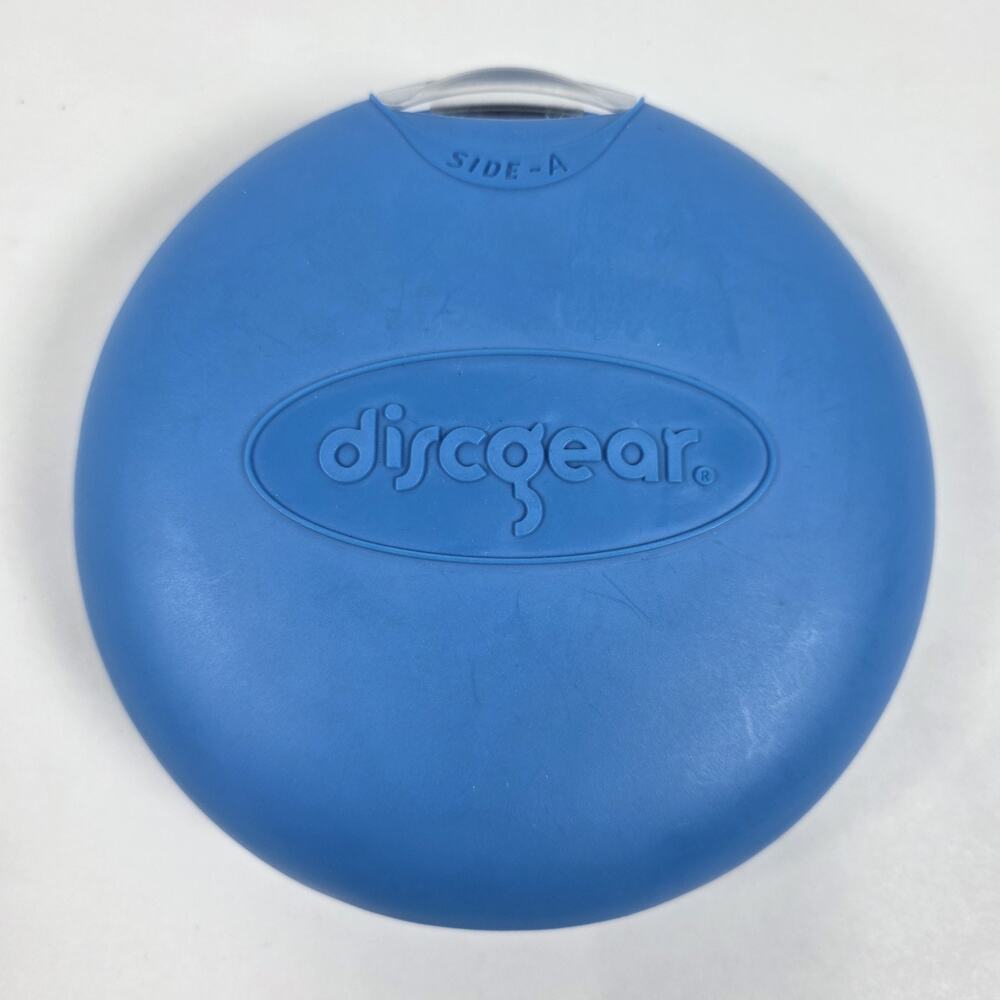Discgear Selector Discus 44 CD DVD Game Holder Blue Hard Shell Carry Case Y2K